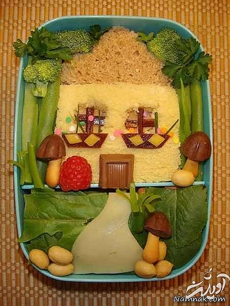 تزیین غذای کودک